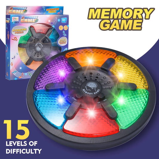 Memory Game Machine Handheld Electronic Memory Game with Light and Sound Puzzle Creative Interactive Game Toy Memory Training ALPENZO