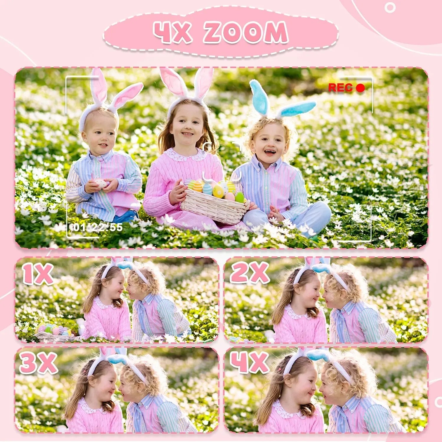 Children Camera 1080P HD Toddler Digital Video Camera 2.0-inch Kids Camera with Silicone Cases Toys for Christmas Birthday Gifts ALPENZO