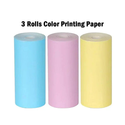 Thermal Paper MINI Printing Self-adhesive Label Sticker For Mini Printers Pose Machine Kid Camera Stickers 57mm Width Rolls - ALPENZO