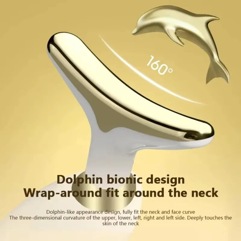 Neck Lifting Beauty Device Anti-Aging Anti Wrinkle Facial Massager Multifunction Neck Tightening Device Firming for Face Lift ALPENZO