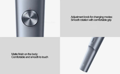 XIAOMI MIJIA Hair Clipper 2 Cutting Machine Trimmer Professional Clippers Titanium Alloy Blade Rechargeable Barber Shaver Cutter - ALPENZO