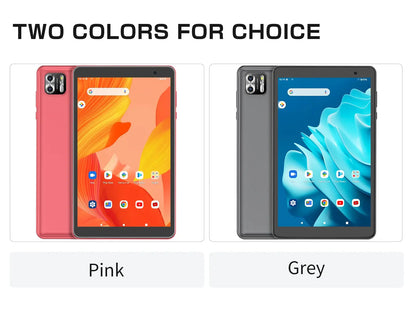 PRITOM 8 Inch Tablet Android 13, 8GB(4+4 Expand) RAM 64GB ROM,1TB Expand,1280x800 IPS Screen 5000MAH Battery,Dual Camera, WiFi - ALPENZO