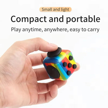 Fidget Cube Antistress Hand Spinner Decompression Toy for Autism ADHD Anxiety Sensory Toys for Kids Adults Stress Relief Toys ALPENZO