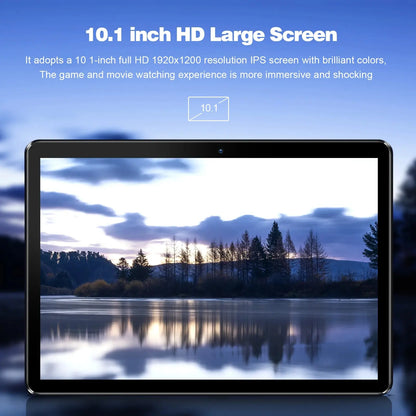 PRITOM 10 Inch Tablet PC with SIM Slot Android 13 64 GB Quad Core Touch Screen WiFi GPS Support 3G Phone Call - ALPENZO