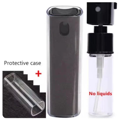 Microfiber Screen Cleaner Spray Bottle Set Mobile Phone Ipad Computer Microfiber Cloth Wipe Iphone Cleaning Glasses Wipes - ALPENZO