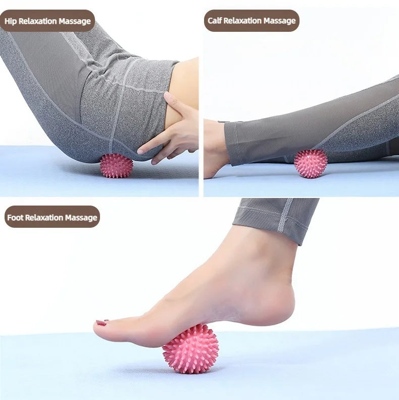 Sport Massage Ball Myofascial Release Massager Spiky Roller For Deep Tissue Trigger Point Muscle Recovery Pain Relief Durable