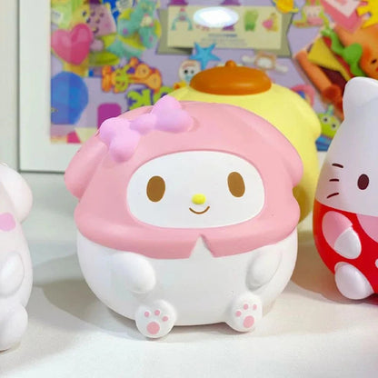 Kawaii Melody Decompression Kuromi Cinnamoroll Stress Relief Squishy Anime Cartoon Children's Hand Pinch Toy Healing Gift ALPENZO