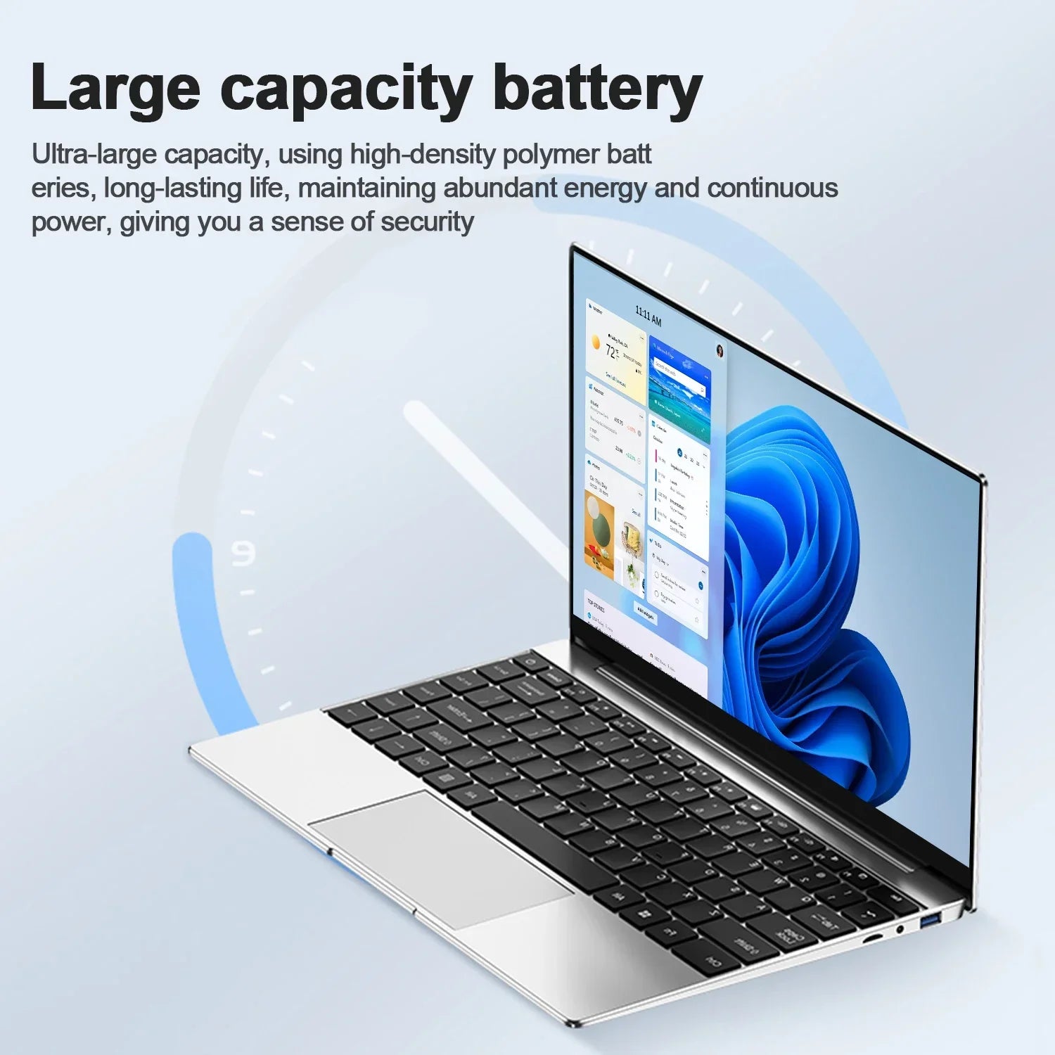 Laptop Intel Pentium N3700 16GB RAM 1024GB SSD Notebook 1920*1080 Resolution Windows 11 Unlock Computer Office Study gamer PC - ALPENZO