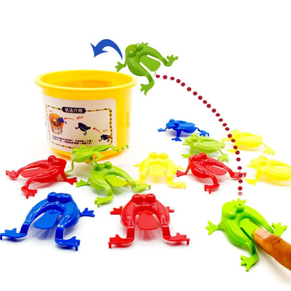 10-20Pcs Jumping Frog Bounce Fidget Toys For Kids Novelty Assorted  Stress Reliever Toys For Children Birthday Gift Party Favor ALPENZO