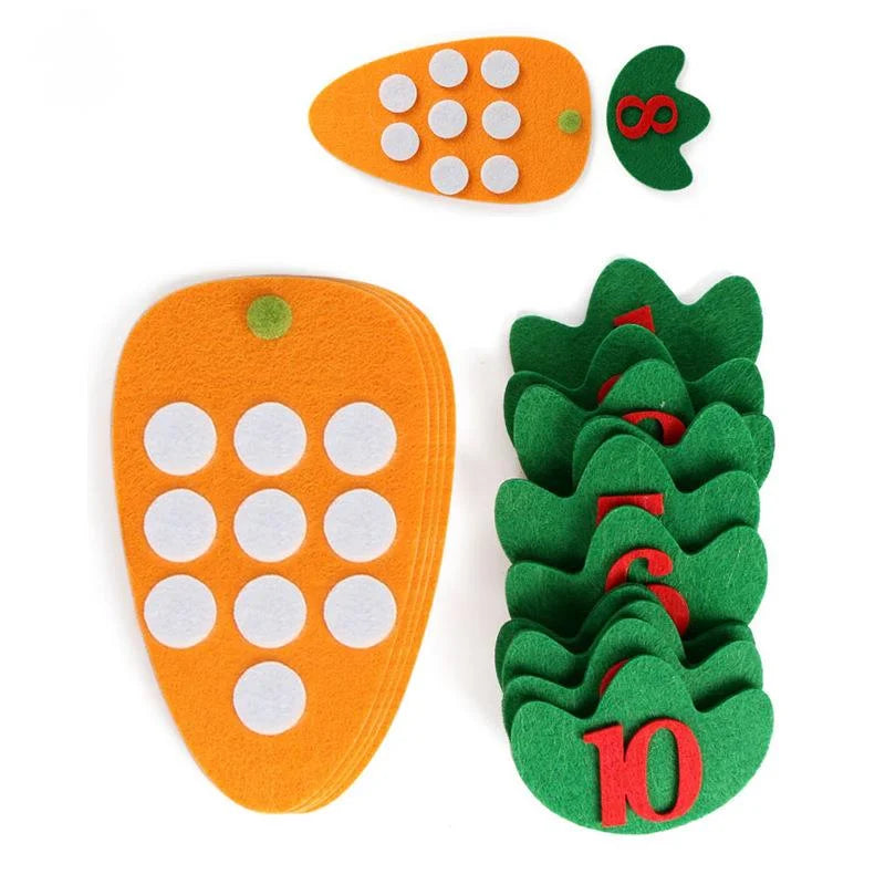 Montessori Kids DIY Math Toy Hands-on Early Learning Educational Toys For Children Kindergarten Teaching Supplies Birthday Gifts ALPENZO