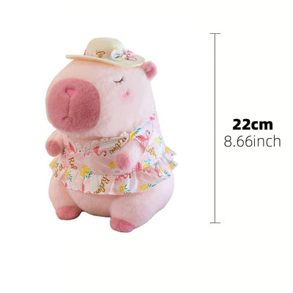 23cm Capybara Plush Simulation Capibara Anime Fluffty Toy Cute Doll Stuffed Animals Soft Doll Plush Christmas Thanksgiving Gift ALPENZO