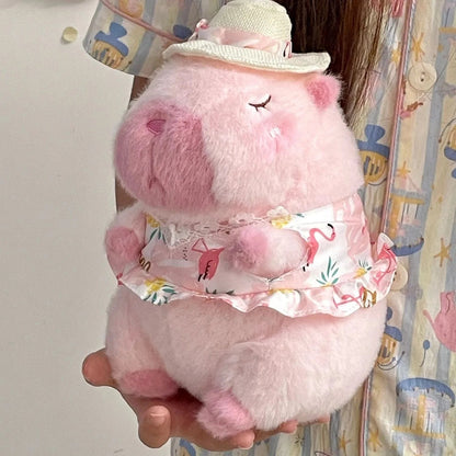 23cm Capybara Plush Simulation Capibara Anime Fluffty Toy Cute Doll Stuffed Animals Soft Doll Plush Christmas Thanksgiving Gift ALPENZO