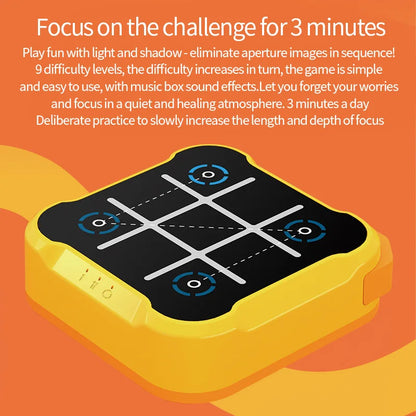 Puzzle Tic-tac-toe Board Game Parent-child Two-person Electronic Battle Console Nine Kung Checkerboard Interactive Toys