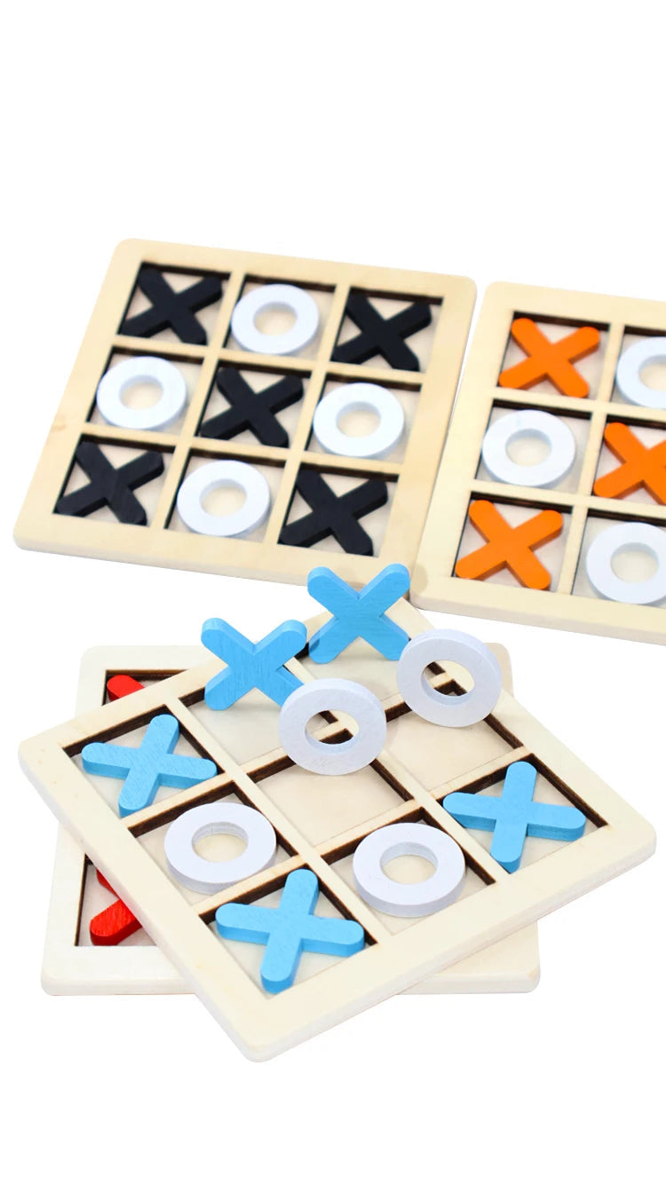 Brain Training Table Game Leisure Board Toys Interactive Chess Games Educational Montessori Wooden Puzzle For Children Gift ALPENZO