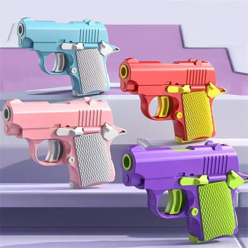 Mini 3D Gravity Printing 1911 Children'S Toy Guns Model Fidget Toy for Kids Adults Stress Relief Toy Children Decompression Gift ALPENZO