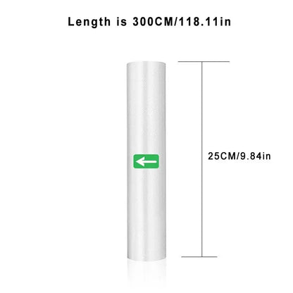 Sous Vide Roll Bags For Vacuum Packing Machine Packaging Food Storage Vacuum Bags for Vacuum Sealer length is 300CM - ALPENZO