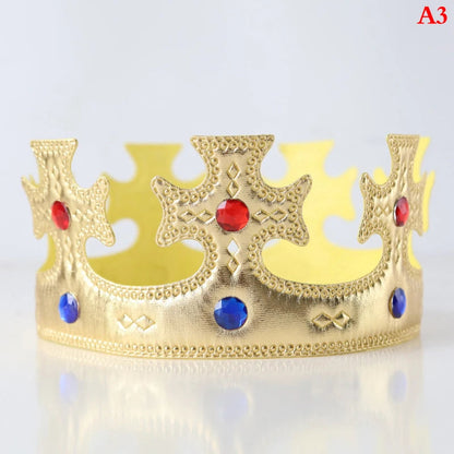 Birthday Crown Hats Girl Queen Hat Boys King Kids Adult Party Hats Party Decorations Crown Supplies ALPENZO