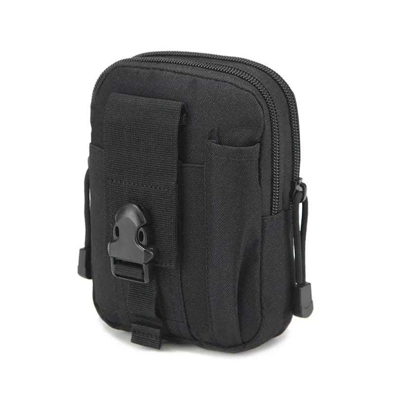 Molle Bag Waist Bag Camouflage Waterproof Nylon Multifunctional Casual Men Waist Bag Men Small Bag Phone Case