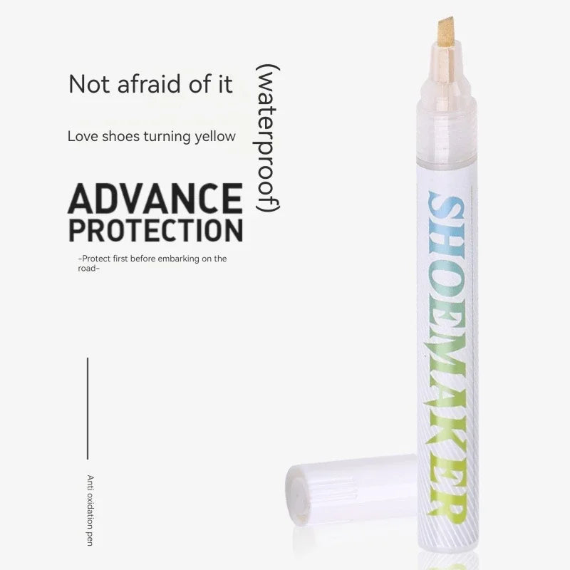 Shoes Stains Removal Waterproof Sneakers Anti-Oxidation Pen Repair Complementary Color White Go Yellow Shoe Whitening Cleaning ALPENZO