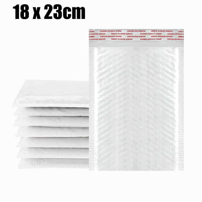 10-50Pcs Bubble Envelopes White Foam Shipping Bags Poly Bubble Mailers Pad Self Seal Packing Bags 11cm 15cm 23cm Wholesale ALPENZO