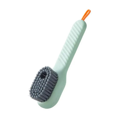 1/2pcs Shoes Brush Automatic Liquid Discharge Multifunction Press Out Shoes Cleaner Soft Bristles Clothes Brushes Cleaning Tool