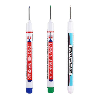 1/4Pcs White Permanent Paint Pen set for Wood Rock Plastic Leather Glass Stone Metal Canvas Ceramic Deep Hole Marker 0.7mm ALPENZO