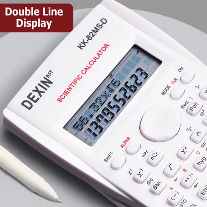 Multifunctional Scientific Calculator Student Simple Portable Big Screen Function Calculator Stationery School Office Supplies ALPENZO