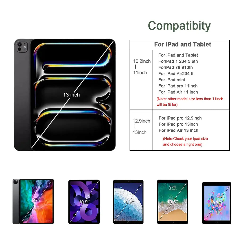 Tablet Sleeve Bag For iPad Pro 12 9 11 13 inch Pouch iPad 10th 9th 8th 7th Generation Air 5 4 3 2021 2022 Waterproof Tablet Bag - ALPENZO
