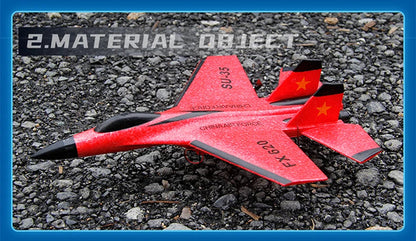 RC Foam Aircraft SU-35 Plane 2.4G Radio Control Glider Remote Control Fighter Plane Glider Airplane Foam Boys Toys for Children ALPENZO