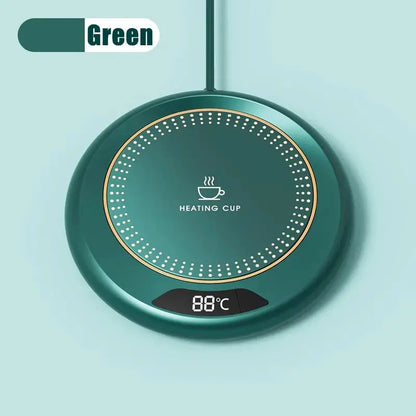 Thermostat Coaster USB Home Heating Coaster 3-speed Adjustment Heating 55 Degrees Constant Temperature - ALPENZO