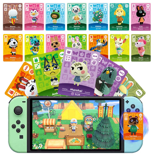 Various Amiibo Card Hot Game Animal Crossing: New Horizons Various cute roles NS Switch 3DS Game Set fun Collect Mini NFC Cards ALPENZO
