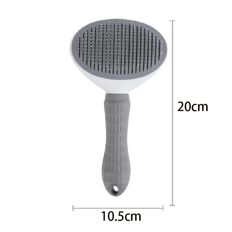 Pet Comb Stainless Steel Needle Comb Pet Dog Cleaning Brush Dog And Cat Hair Removal Floating Hair Cleaning Beauty Skin Care - ALPENZO