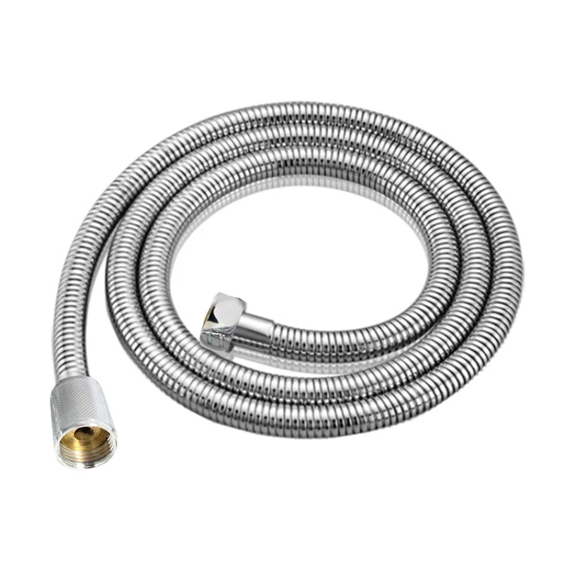 Stainless Steel Flexible Shower Hose Long Bathroom Shower Water Hose Extension Plumbing Pipe Pulling Tube Bathroom Accessories - ALPENZO