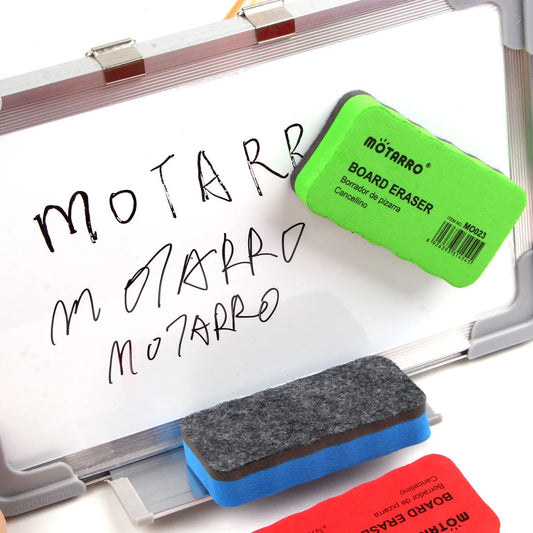 MOTARRO 1Pcs Kawaii Magnetic Whiteboard Erasers Dry Erase Marker White Board Cleaner School Office Supplies Size 108mm*56mm*20mm ALPENZO