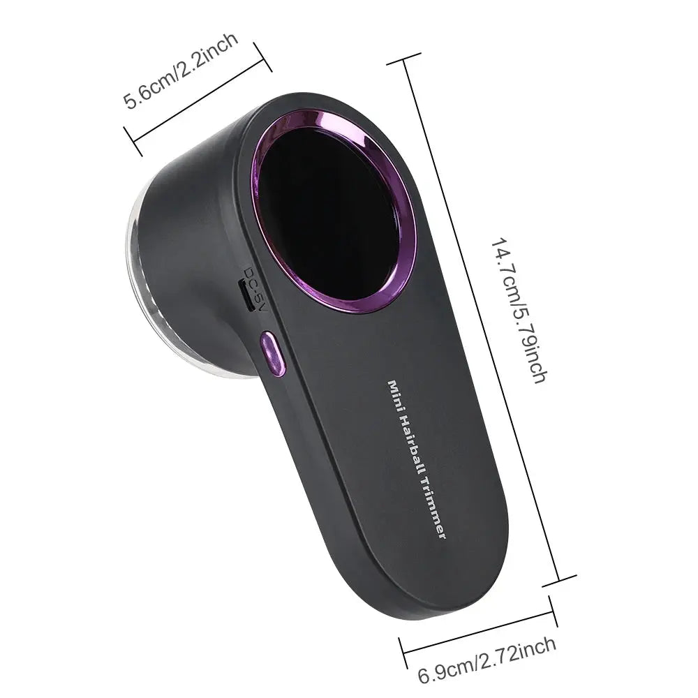 Small Home Clothes Shaving Machine Rechargeable Hair Ball Trimmer Pill Removal Intelligent Digital Display Lints Shaver Trimmer - ALPENZO