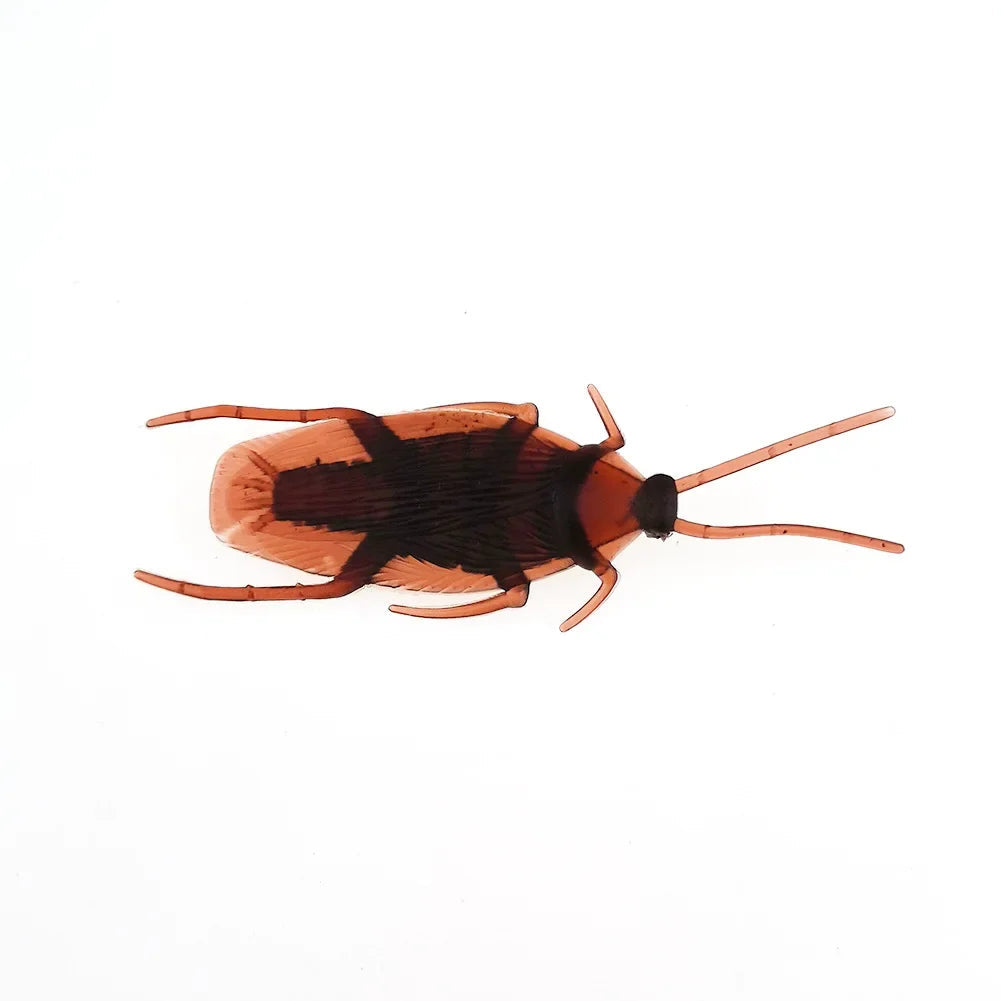 Special Lifelike Model Simulation Fake Rubber Cock Cockroach Roach Bug Roaches Toy Prank Funny Trick Joke Toys April Fools Prank ALPENZO