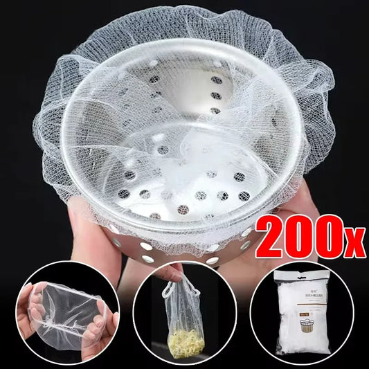 Kitchen Sink Filter Mesh Bags Strainer Anti Blocking Drain Hole Cleaning Net Garbage Bag Meal Residue Pool Mesh Bag for Drainage - ALPENZO