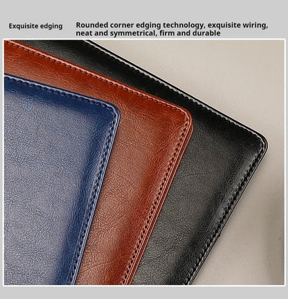 Multifunctional A4 Conference Folder Business Stationery Folder Leather Contract File Folders ALPENZO