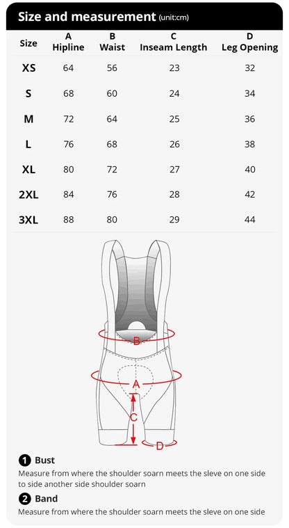 Cycling Bib Shorts Men Outdoor Wear Bike Cycling 6 Hours Padded Riding Bib Tights Bicycle Clothing