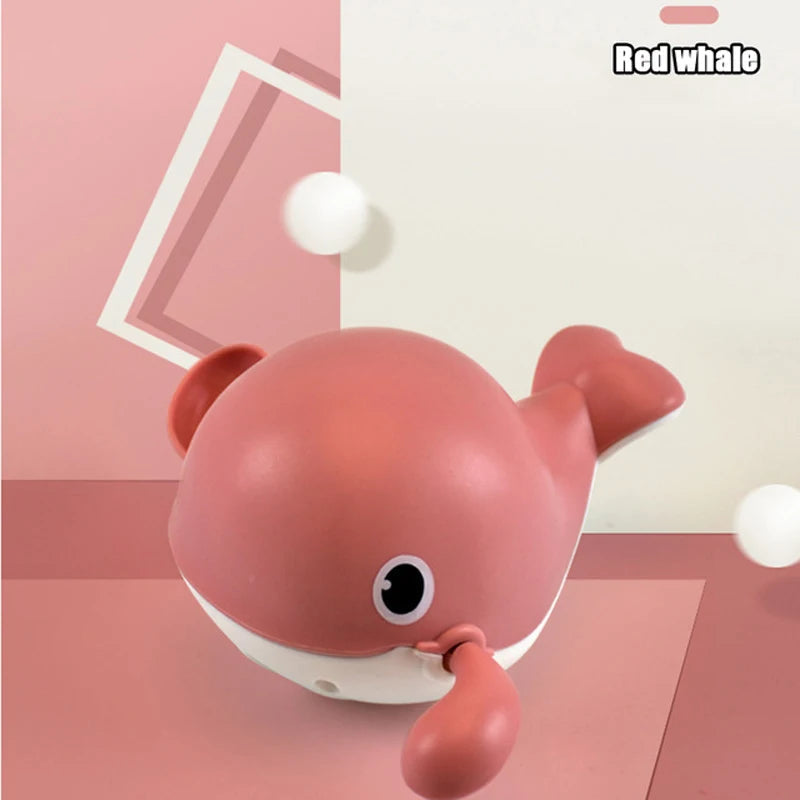 Baby Bath Toys Bathing Cute Swimming Turtle Whale Pool Beach Classic Chain Clockwork Water Toy For Kids Water Playing Toys ALPENZO