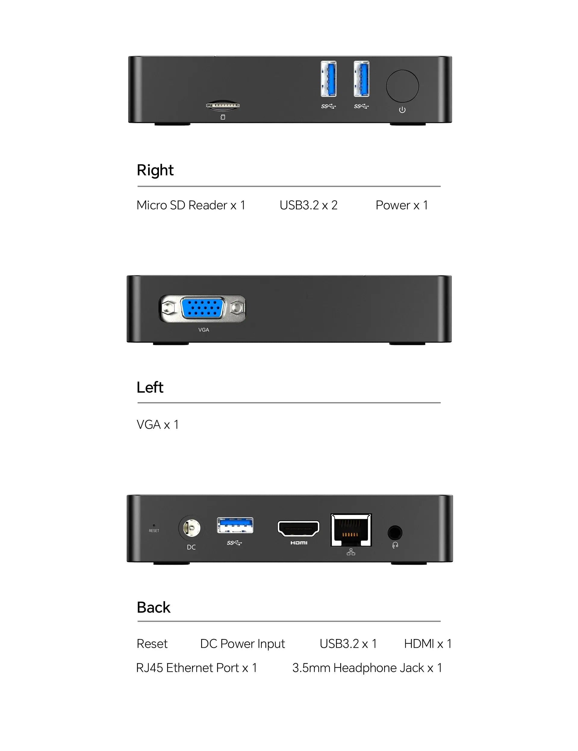 SOYO M2 Mini PC: Powerful 6GB RAM, 64GB EMMC, Intel N4000, Windows 11 - Compact & Ideal for Home, Business & Gaming - ALPENZO