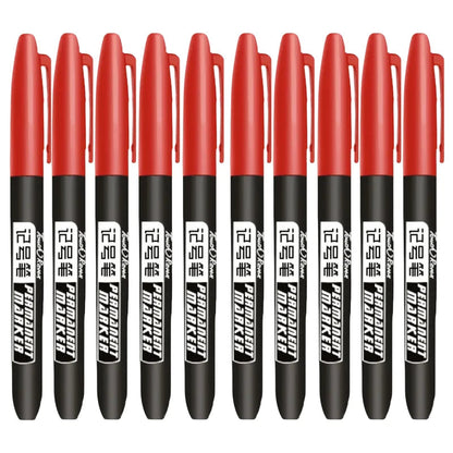 Permanent Marker Pen Drawing Markers Black Blue Red Waterproof Ink Sketch Pens Stationery Art School Supplies For Glass Metal ALPENZO