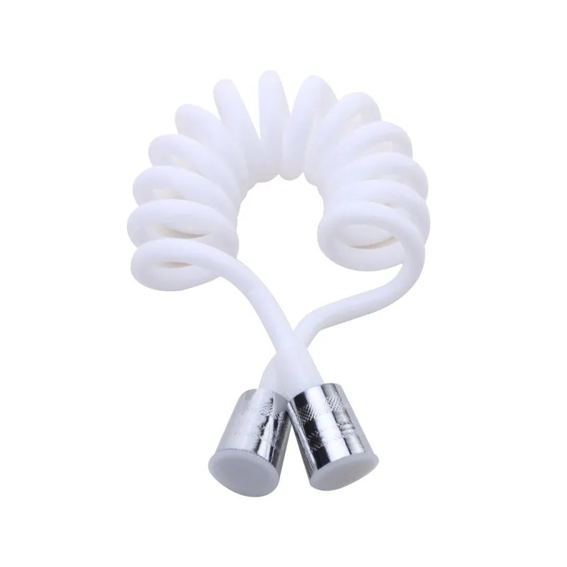 Spring Shower Nozzle Sprinkler Hose Soft Hoses Flexible Telescopic Tube Toilet Bidet Spray Pipe 1.5M/2M - ALPENZO