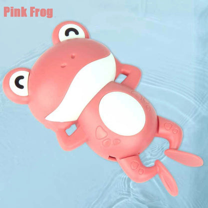 Baby Bath Toys Bathing Cute Swimming Turtle Whale Pool Beach Classic Chain Clockwork Water Toy For Kids Water Playing Toys ALPENZO