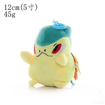 Clearance_Original Pokemon Plush Keychain Cartoon Toys Pikachu Charmander Psyduck Squirtle Snorlax Wobbuffet Doll Kids Kawai Toy ALPENZO