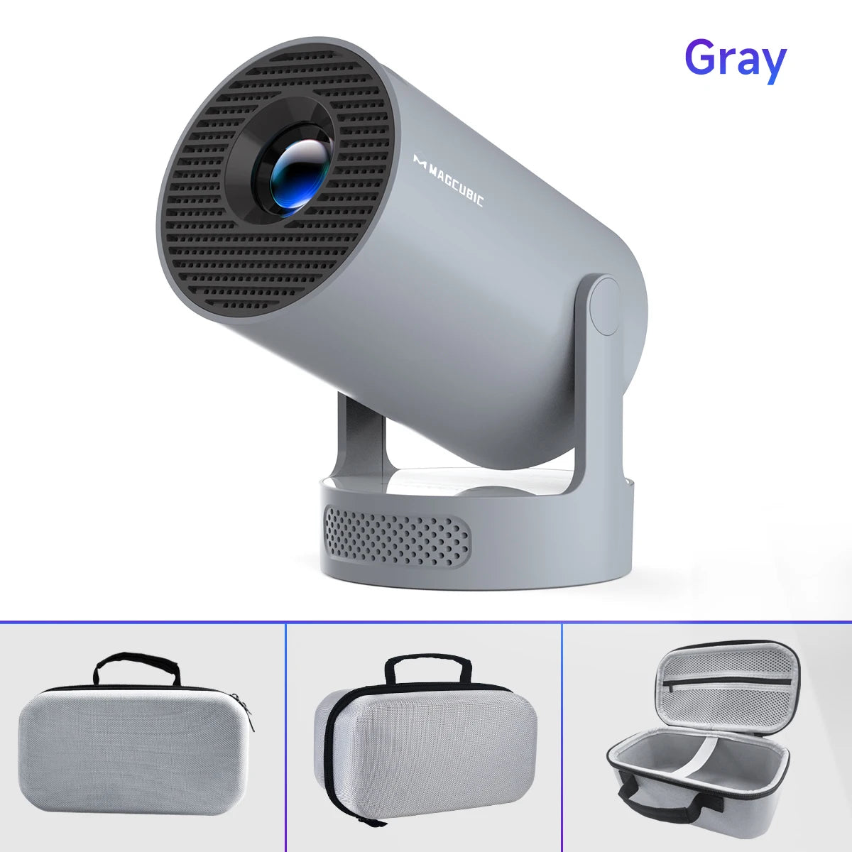 Magcubic Projector HY300 PRO + 4K Android 11 Dual Wifi6  Allwinner H713 BT5.4 1080P 1280*720P Home Cinema Outdoor Projetor ALPENZO