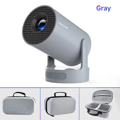 Magcubic Projector HY300 PRO + 4K Android 11 Dual Wifi6  Allwinner H713 BT5.4 1080P 1280*720P Home Cinema Outdoor Projetor ALPENZO