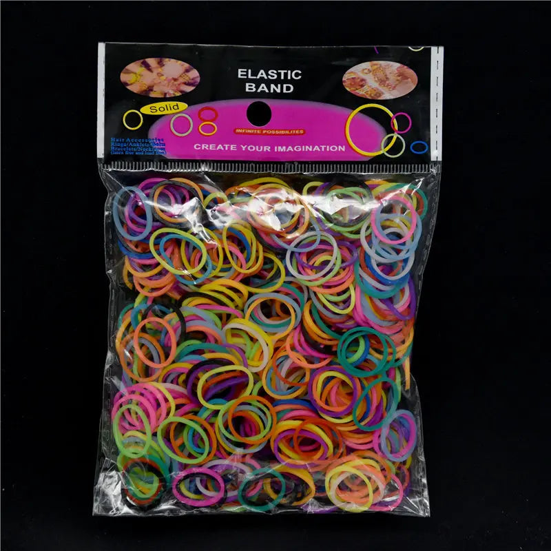 Pantone Color Western European Style Rubber Band Rainbow Knitting Machine Bracelets Loom Bands Arts & Crafts, DIY Toys ALPENZO