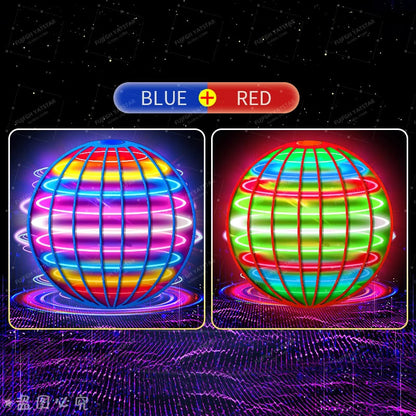 Magic Flying Ball Pro Mini Lighting With LED Lights Remote Control Hand Controlled Boomerang Spinner Toys for Adults Kids Gifts ALPENZO