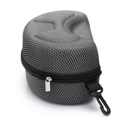 Portable Eva Ski Goggle Glasses Protector Case Snowboard Skiing Goggles Carrying Case Zipper Hard Box Holder(Without Goggles)